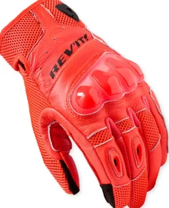 REV'IT Ritmo Gloves Neon Red/Black><noscript><img width=
