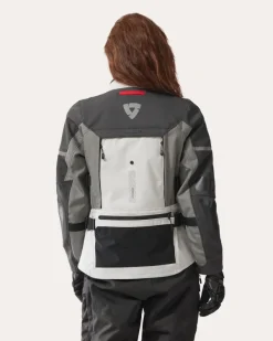 REV'IT Sand 5 H2O Ladies Motorjas Silver/Anthracite><noscript><img width=