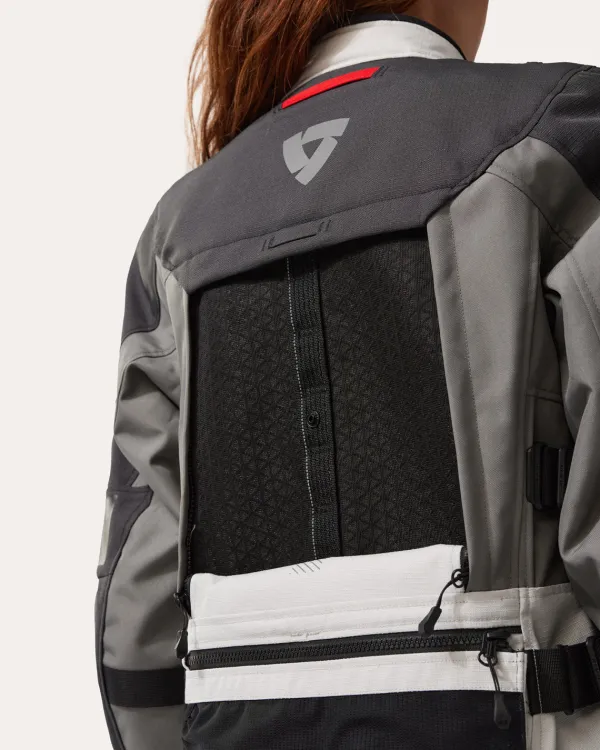 REV'IT Sand 5 H2O Ladies Motorjas Silver/Anthracite> Motorjassen
