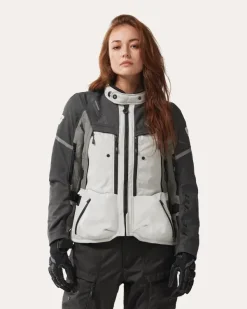 REV'IT Sand 5 H2O Ladies Motorjas Silver/Anthracite><noscript><img width=