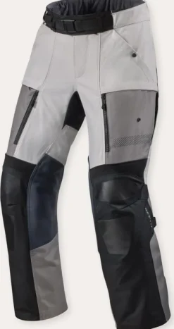 REV'IT Sand 5 H2O Motorbroek Silver/Black> Motorbroeken