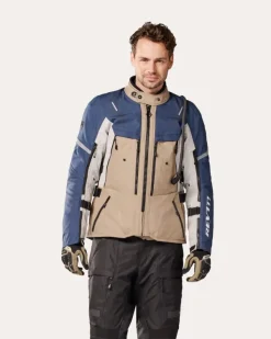 REV'IT Sand 5 H2O Motorjas Sand/Blue><noscript><img width=
