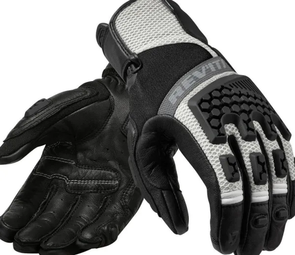 REV'IT Sand 3 Ladies Gloves Black/Silver> Motorhandschoenen