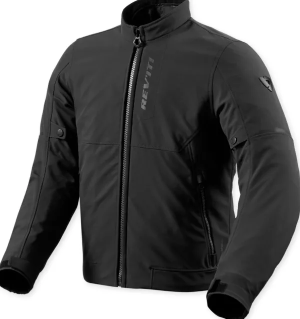 REV'IT Shade 2 H2O Motorjas Black> Motorjassen