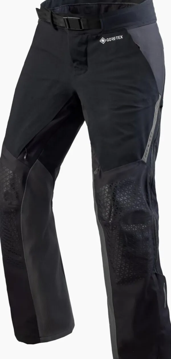 REV'IT Stratum GTX Motorbroek Black/Grey> Motorbroeken