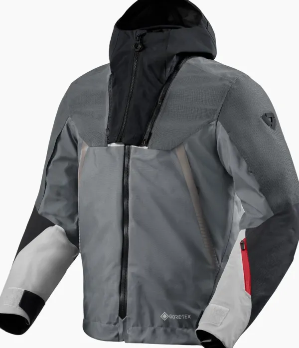 REV'IT Stratum GTX Motorjas Grey/Anthracite> Motorjassen