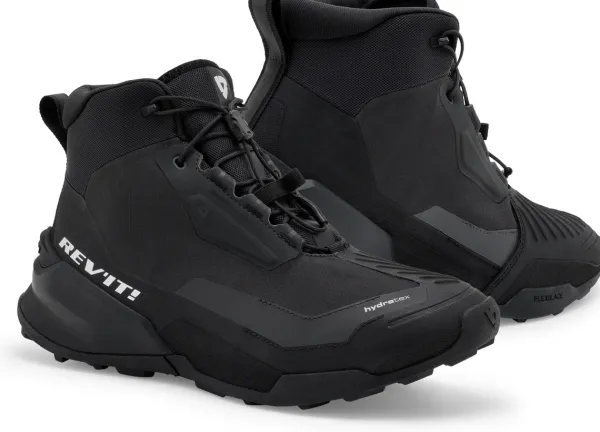 REV'IT Subduction H2O Shoes Black/Anthracite>Heren Heren Motorschoenen|Waterdichte Motorschoenen
