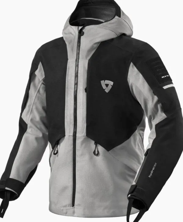 REV'IT Tectonic H2O Motorjas Black/Light Grey> Motorjassen