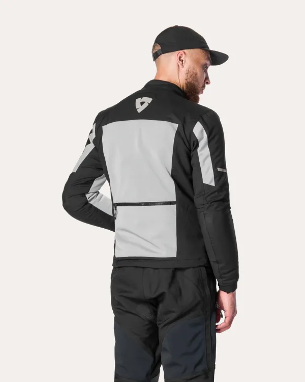 REV'IT Tectonic H2O Motorjas Black/Blue> Motorjassen