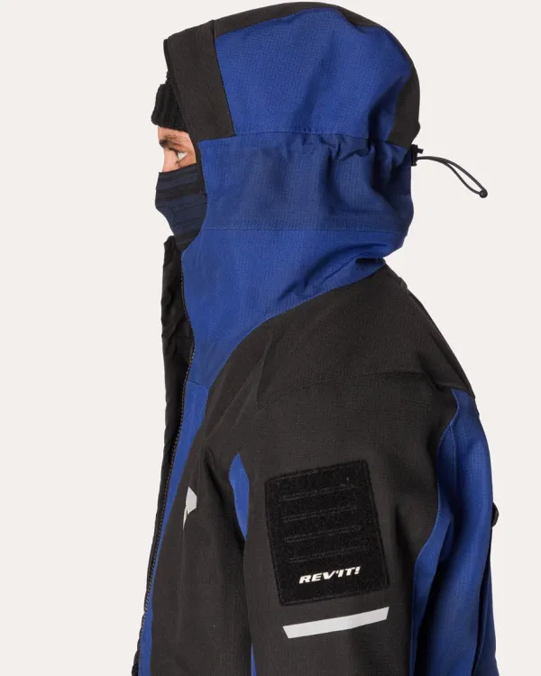 REV'IT Tectonic H2O Motorjas Black/Blue> Motorjassen