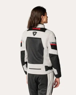 REV'IT Tornado 4 H2O Ladies Motorjas Silver/Black><noscript><img width=