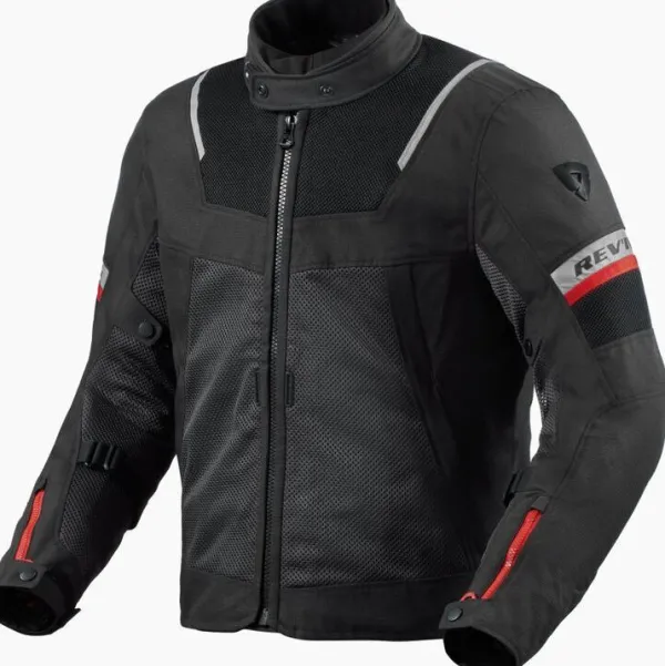 REV'IT Tornado 4 H2O Motorjas Black/Anthracite> Motorjassen