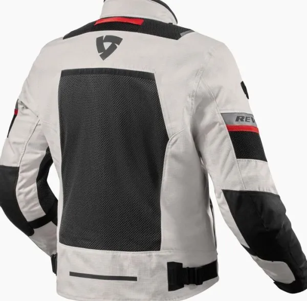 REV'IT Tornado 4 H2O Motorjas Silver/Black> Motorjassen