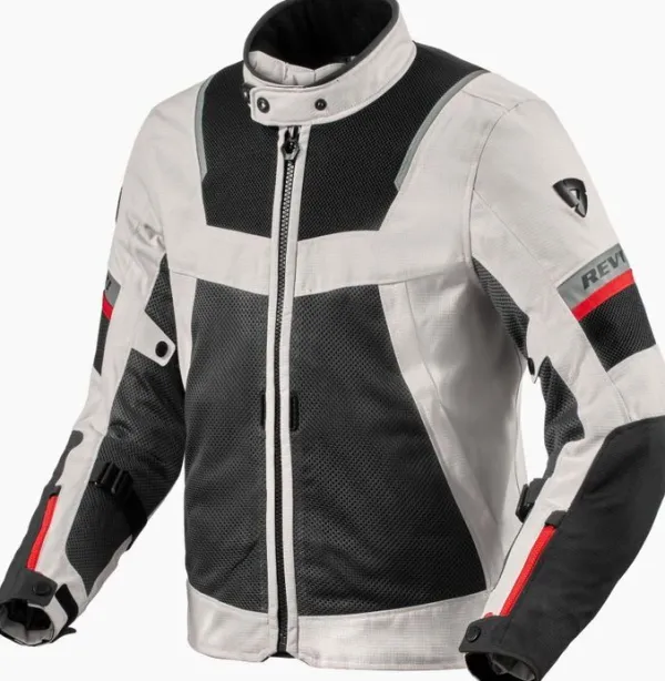 REV'IT Tornado 4 H2O Motorjas Silver/Black> Motorjassen