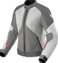 REV'IT Torque 3 H2O Ladies Motorjas Grey/Pink> Motorjassen