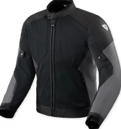 REV'IT Torque 3 H2O Motorjas Black/Anthracite> Motorjassen