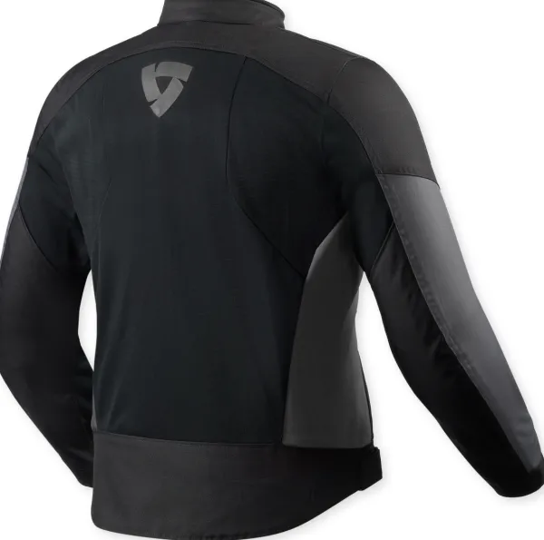 REV'IT Torque 3 H2O Motorjas Black/Anthracite> Motorjassen