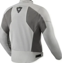 REV'IT Torque 3 H2O Motorjas Light Grey/Red><noscript><img width=