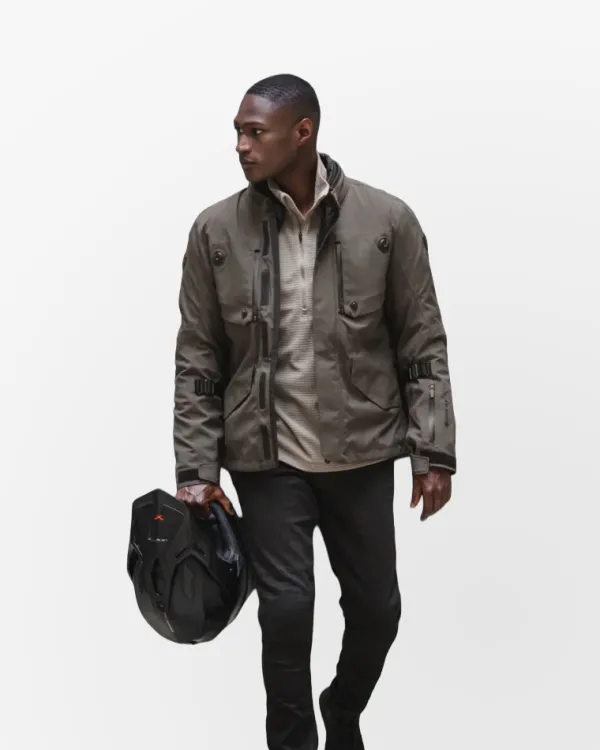 REV'IT Trench 2 GTX Motorjas Black Olive> Motorjassen