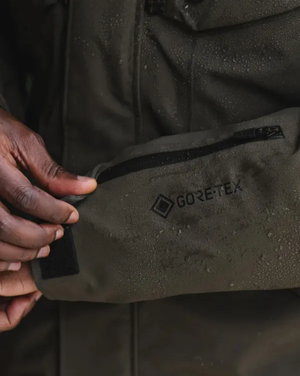 REV'IT Trench 2 GTX Motorjas Black Olive> Motorjassen