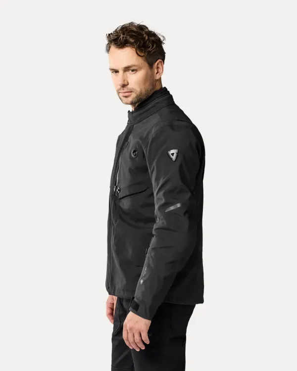 REV'IT Trench 2 GTX Motorjas Black> Motorjassen