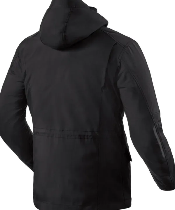 REV'IT Triomphe 2 H2O Motorjas Black> Motorjassen