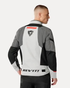 REV'IT Undulate H2O Motorjas Silver/Grey><noscript><img width=