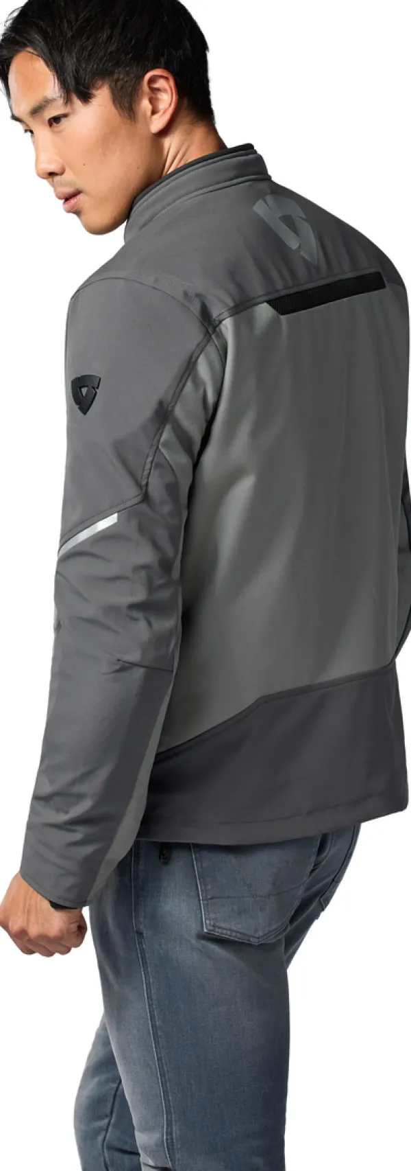REV'IT Venator H2O Motorjas Light Grey/Grey> Motorjassen