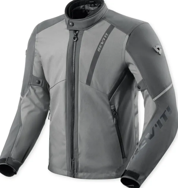 REV'IT Venator H2O Motorjas Light Grey/Grey> Motorjassen