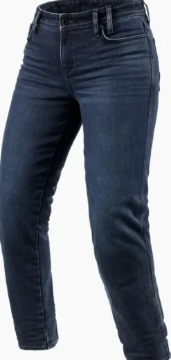REV'IT Violet Ladies BF Motorjeans Dark Blue/Black used> Motorjeans