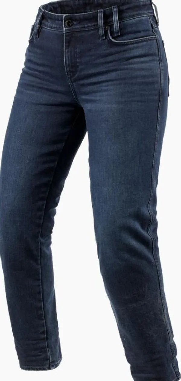 REV'IT Violet Ladies BF Motorjeans Dark Blue/Black used> Motorjeans