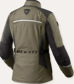 REV'IT Voltiac 3 H2O Ladies Motorjas Green/Anthracite> Motorjassen