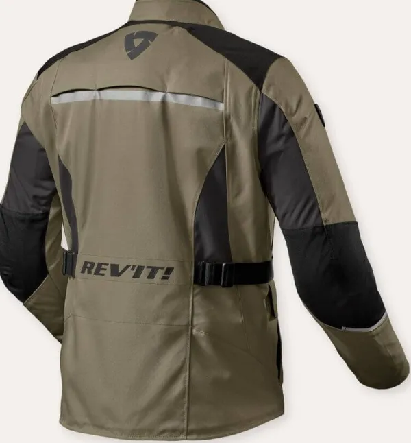 REV'IT Voltiac 3 H2O Motorjas Green/Anthracite> Motorjassen
