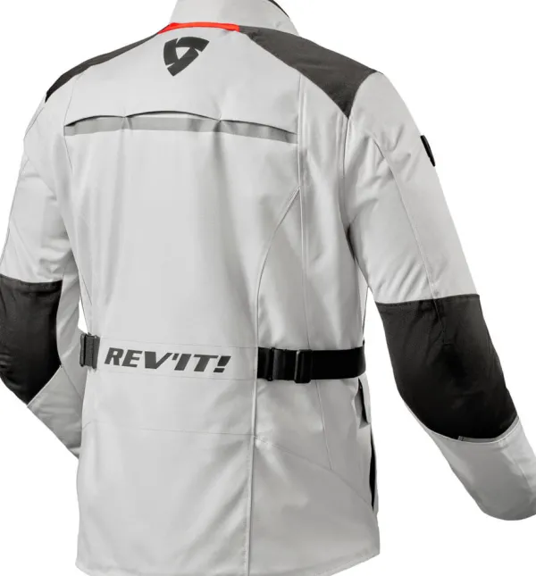 REV'IT Voltiac 3 H2O Motorjas Silver/Black> Motorjassen