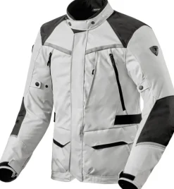 REV'IT Voltiac 3 H2O Motorjas Silver/Black> Motorjassen
