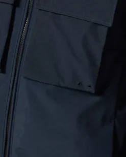 REV'IT Yaletown Motorjas Overshirt Dark Blue><noscript><img width=
