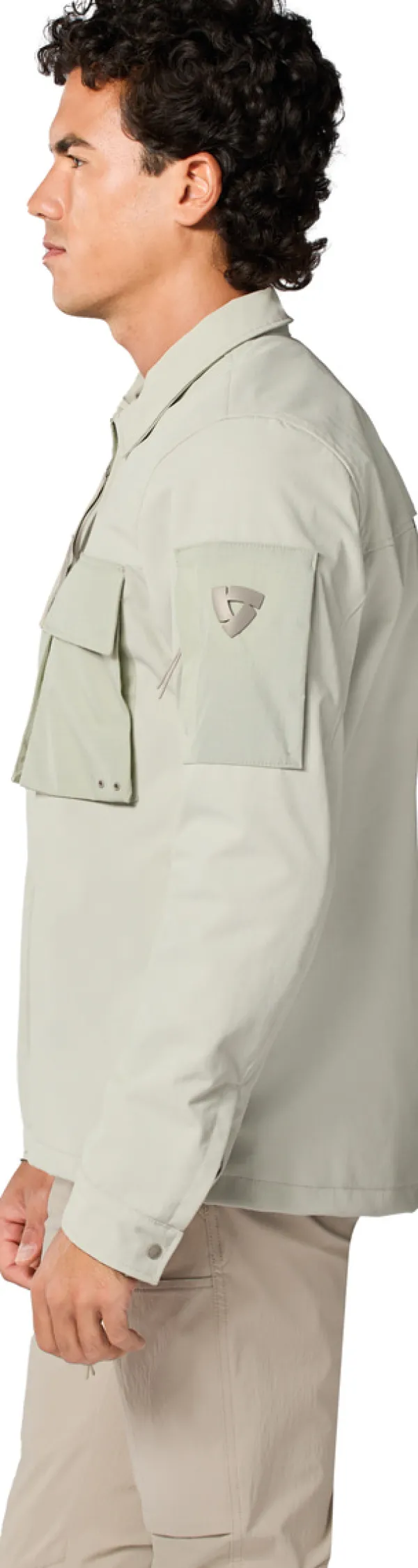 REV'IT Yaletown Motorjas Overshirt Sand> Motorjassen