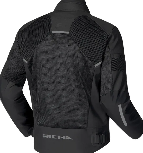 Richa Airstream X-2 Motorjas Black> Motorjassen
