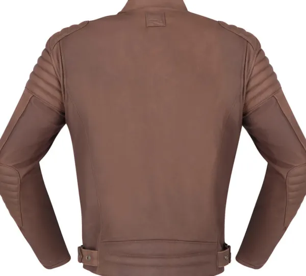 Richa Charleston Motorjas Mahogany Brown 1001> Motorjassen