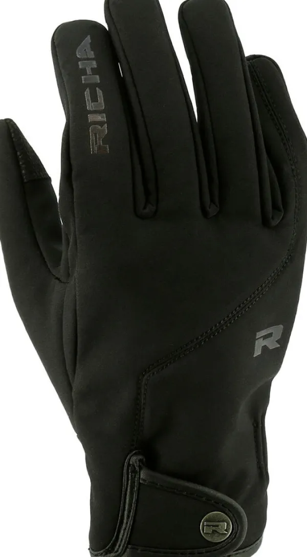 Richa Scoot Softshell Gloves Black 100> Motorhandschoenen
