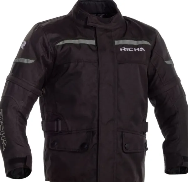 Richa Tipo Junior Jacket Black 100> Motorjassen