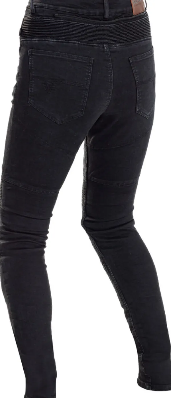 Richa Tokyo Lady Motorjeans Washed Black 100> Motorjeans