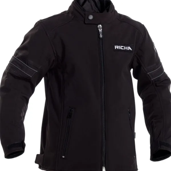 Richa Toulon 2 Softshell Junior Jacket Black 100> Motorjassen
