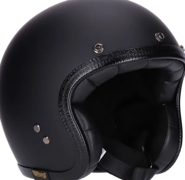 Roeg JETTson 2.0 Matte Black> Retro Helmen|Jethelmen