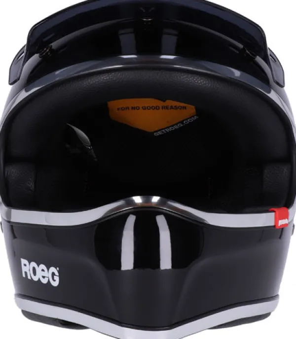 Roeg Peruna 2.0 Midnight Gloss Black> Retro Helmen|Integraalhelmen