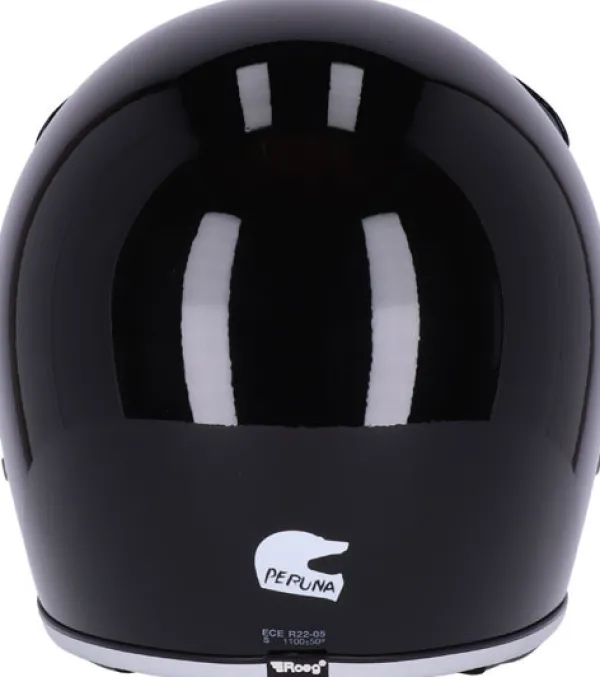 Roeg Peruna 2.0 Midnight Gloss Black> Retro Helmen|Integraalhelmen