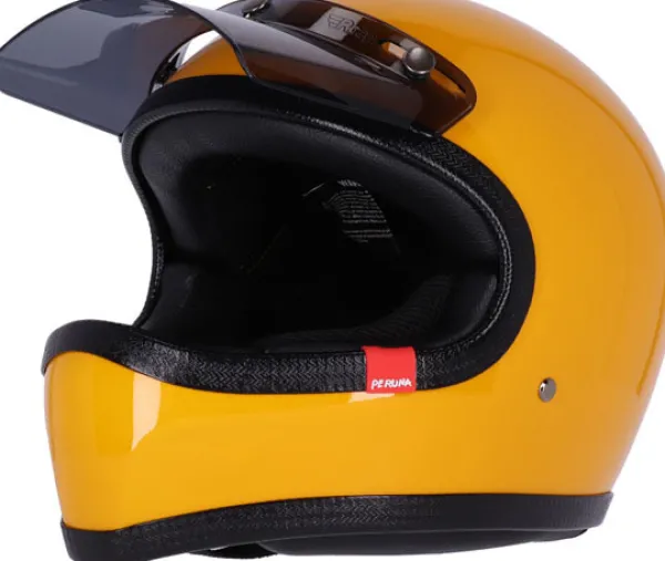 Roeg Peruna 2.0 Sunset Yellow> Retro Helmen|Integraalhelmen