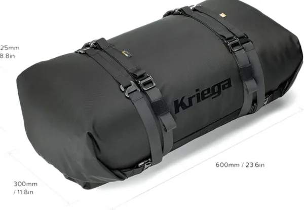 Kriega Rollpack 40 Black 101> Achtertassen