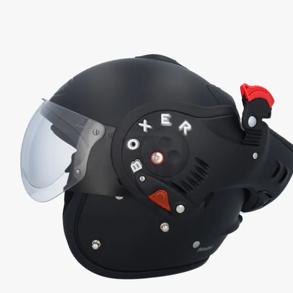 ROOF RO5 Boxer V8 Alpha Mat Black> Systeemhelmen|Boxer Helmen