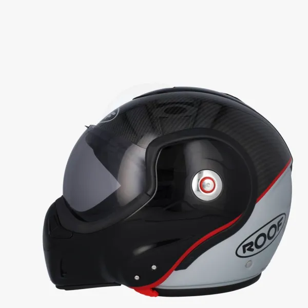 ROOF RO9 Boxxer Carbon Silver> Boxer Helmen